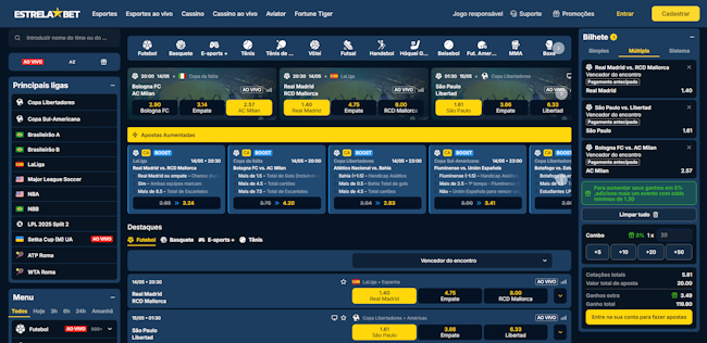 Casino betting
